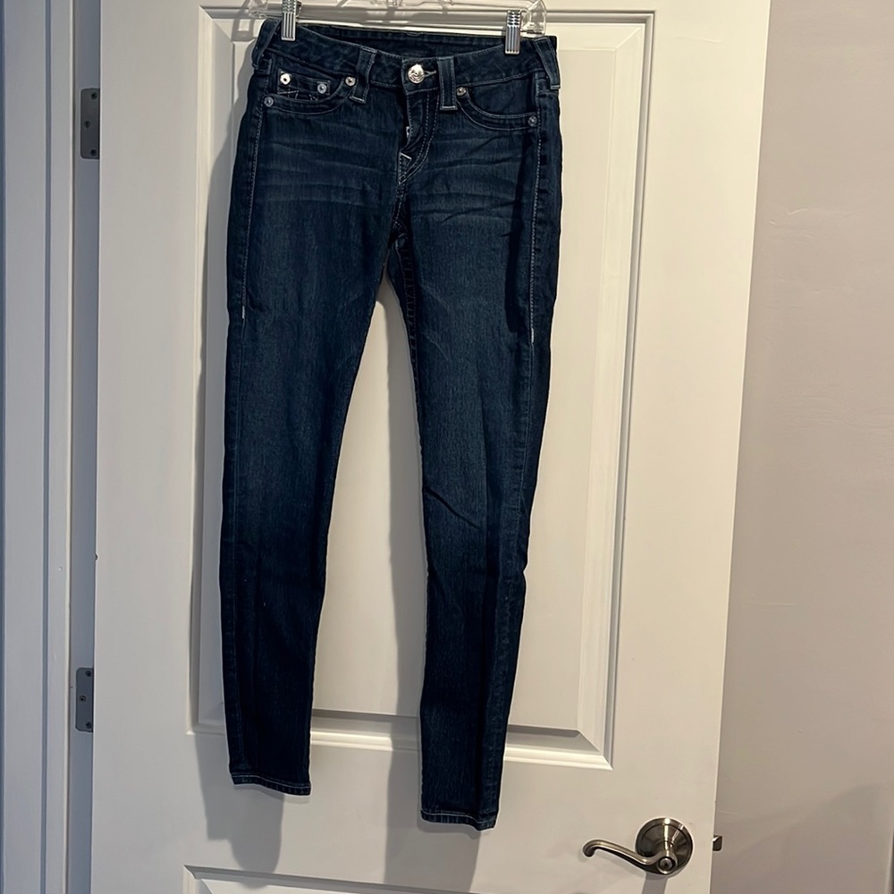 True Religion Jeans Legging Basic Allover Natural - 27